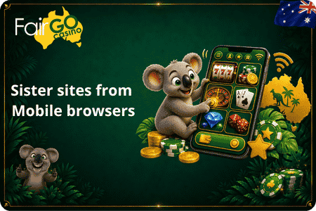 Fair Go Casino casino sister sites from mobile browsers